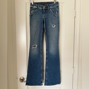 Women's Blue Hudson Flared Jeans